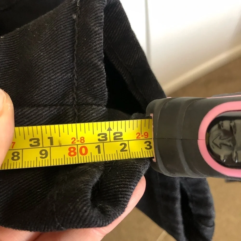 Black Cargo Pants Size 29L